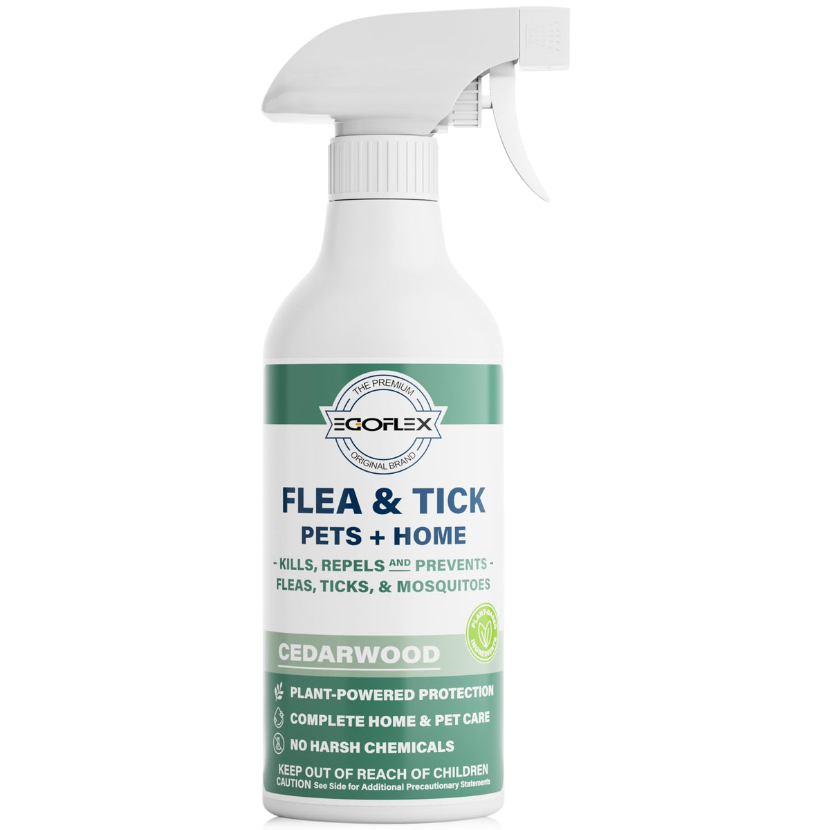 Plant-Based Flea Spray with Cedarwood Scent 16 Oz M853353