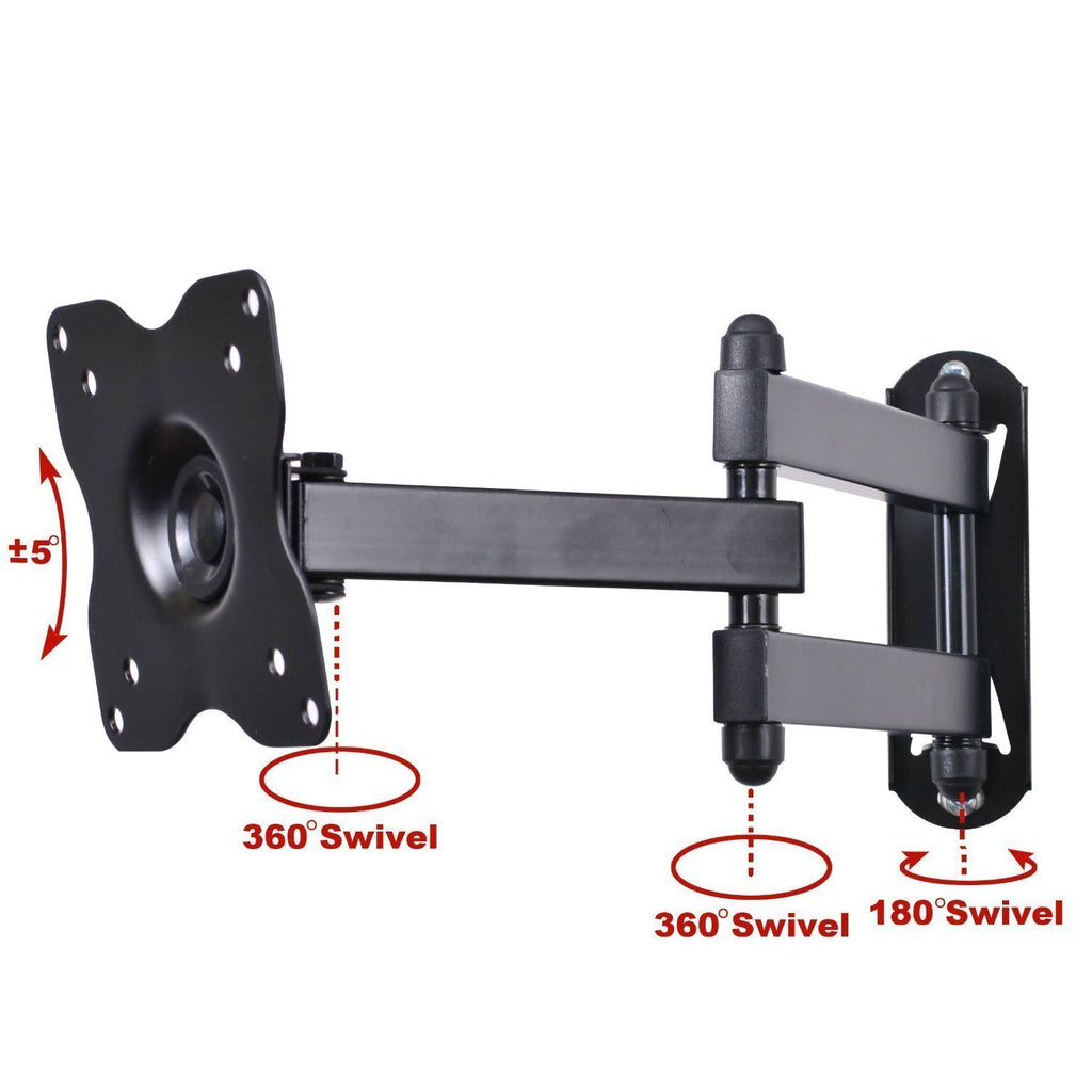 Full Motion Swivel Tilt TV Wall Mount Bracket C38149