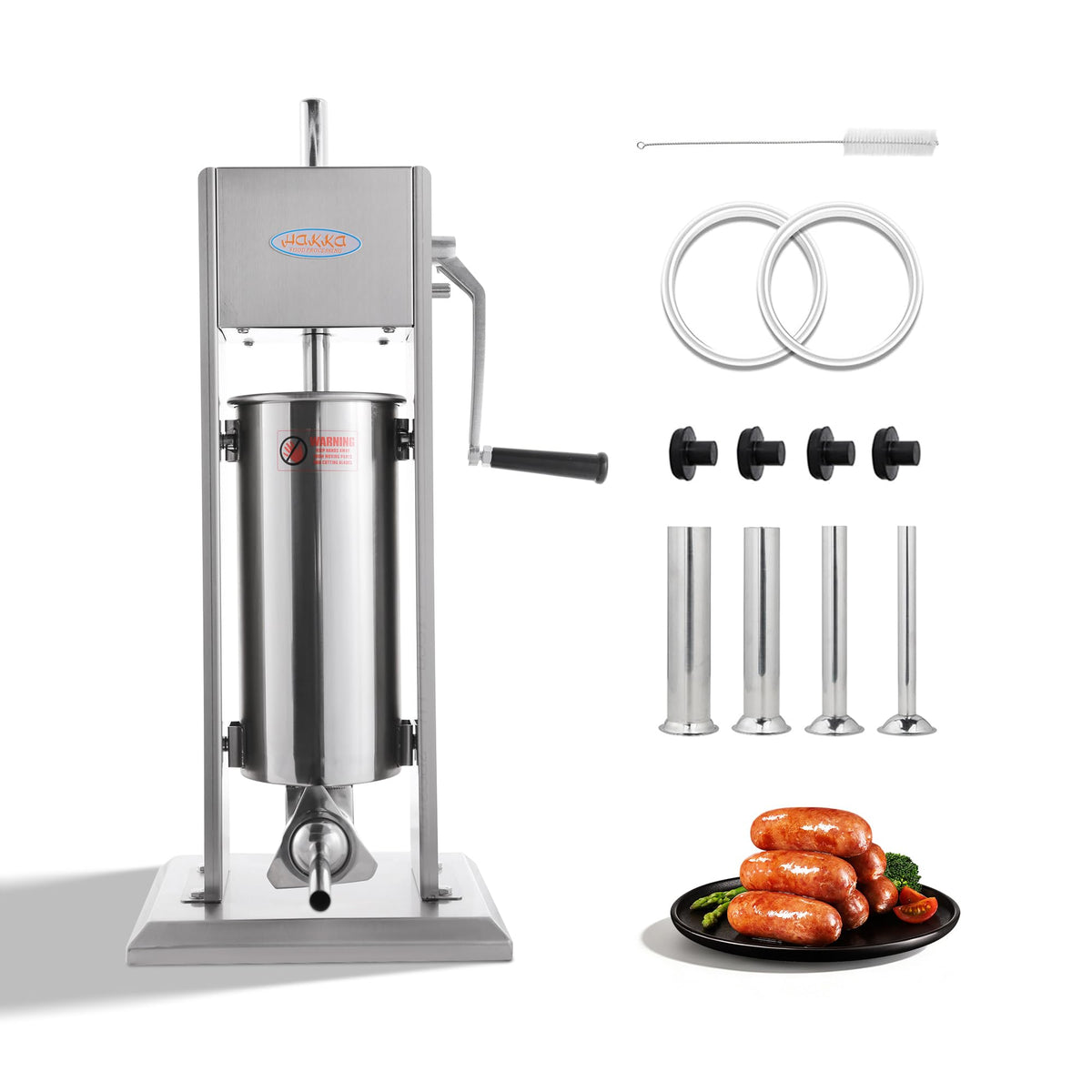 11 Lb Stainless Steel Vertical Sausage Stuffer V752592