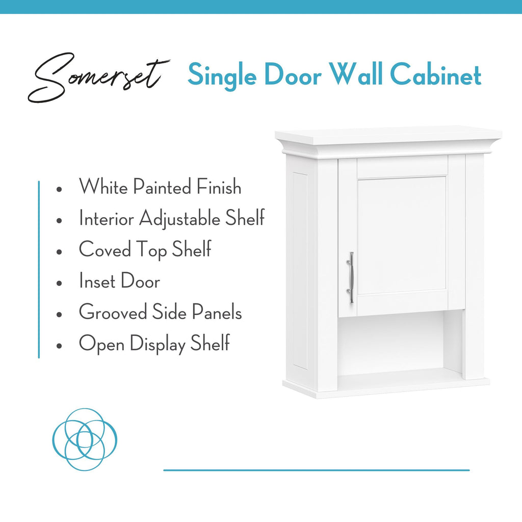 White Wall Mount Medicine Cabinet C65818