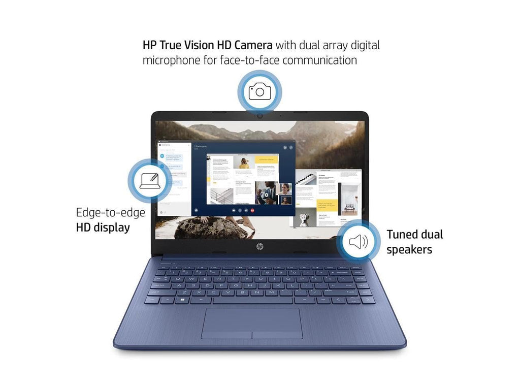 14" HD Laptop, Intel Celeron N4120, 4GB RAM, 64GB eMMC, Windows 11 Home L6279
