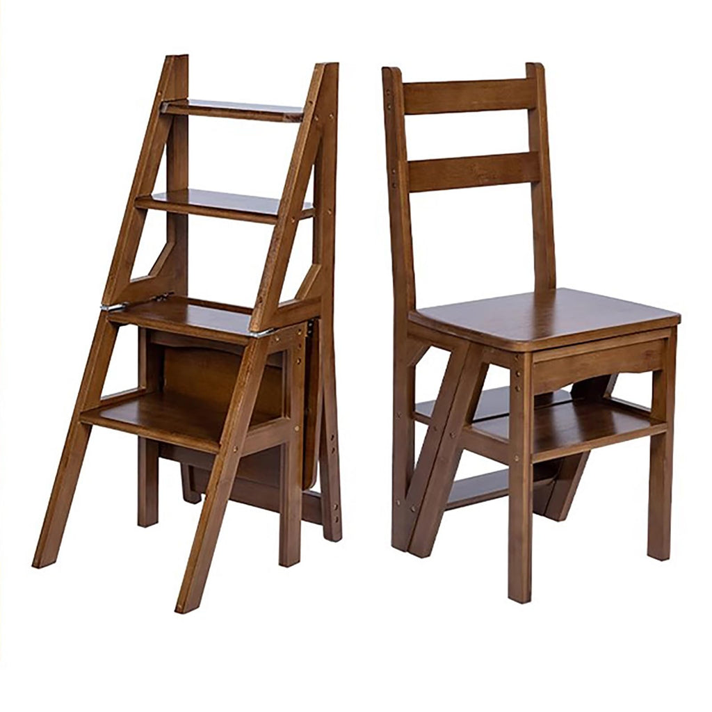 Solid Wood Folding Ladder Chair S5497