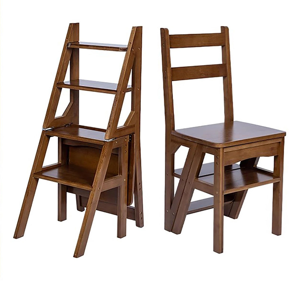 Solid Wood Folding Ladder Chair S5497