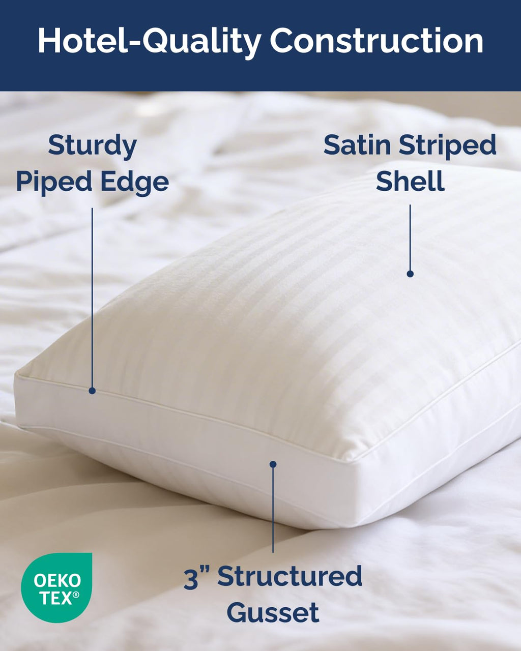 King Size Gusset Pillows Set of 2 B553692