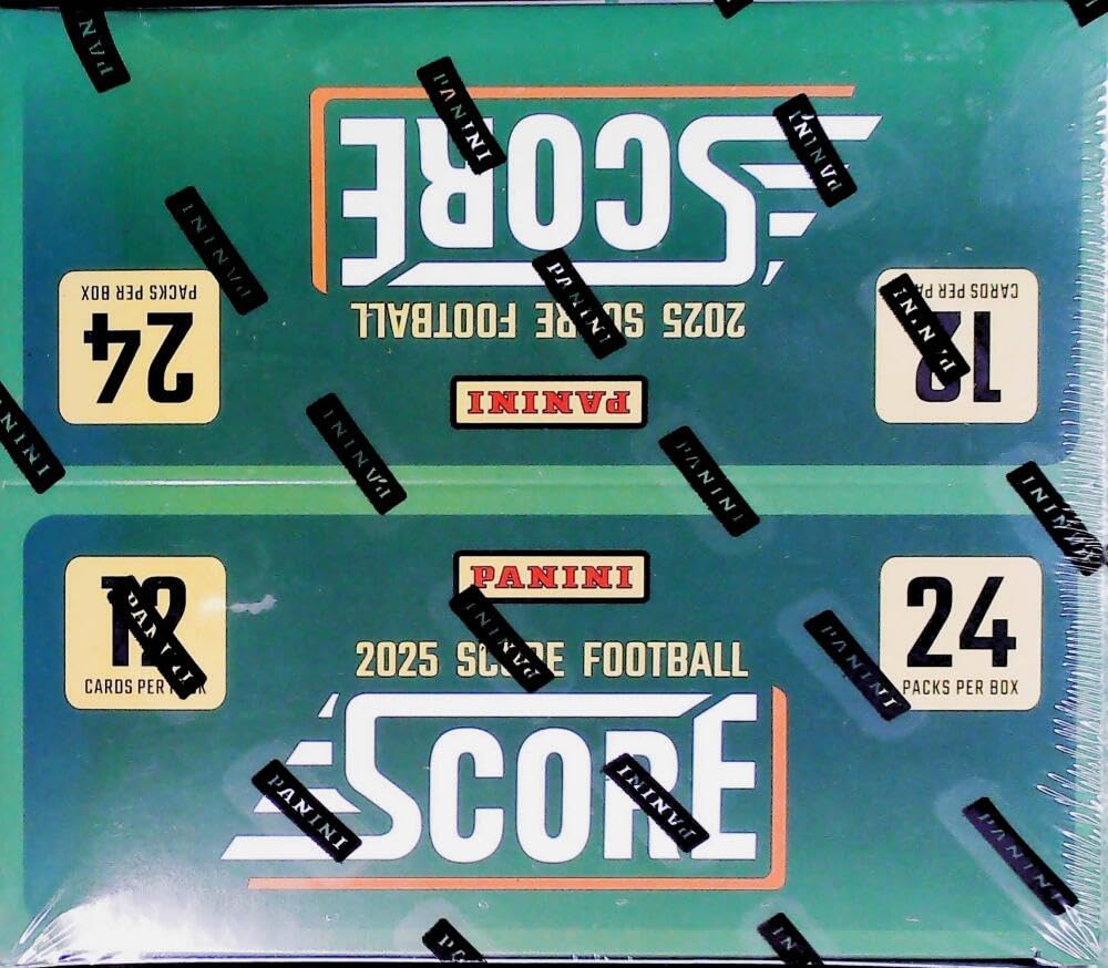 2025 Score NFL Football Retail Box 24 Packs P908
