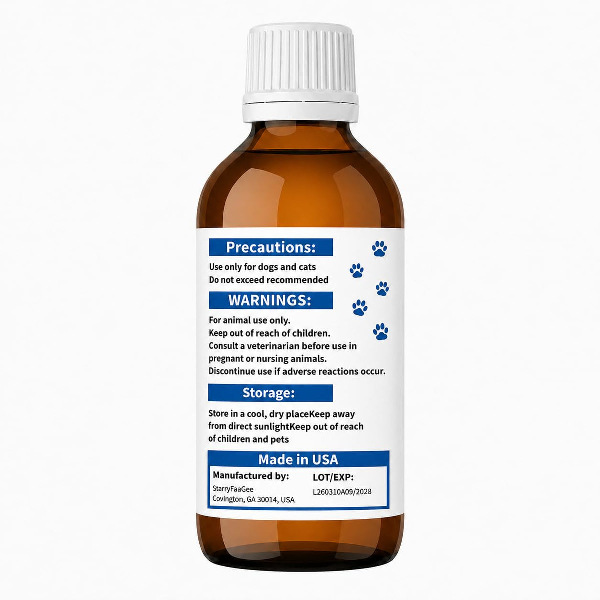 Dog & Cat Worm Care Liquid 3.38 fl oz V823795