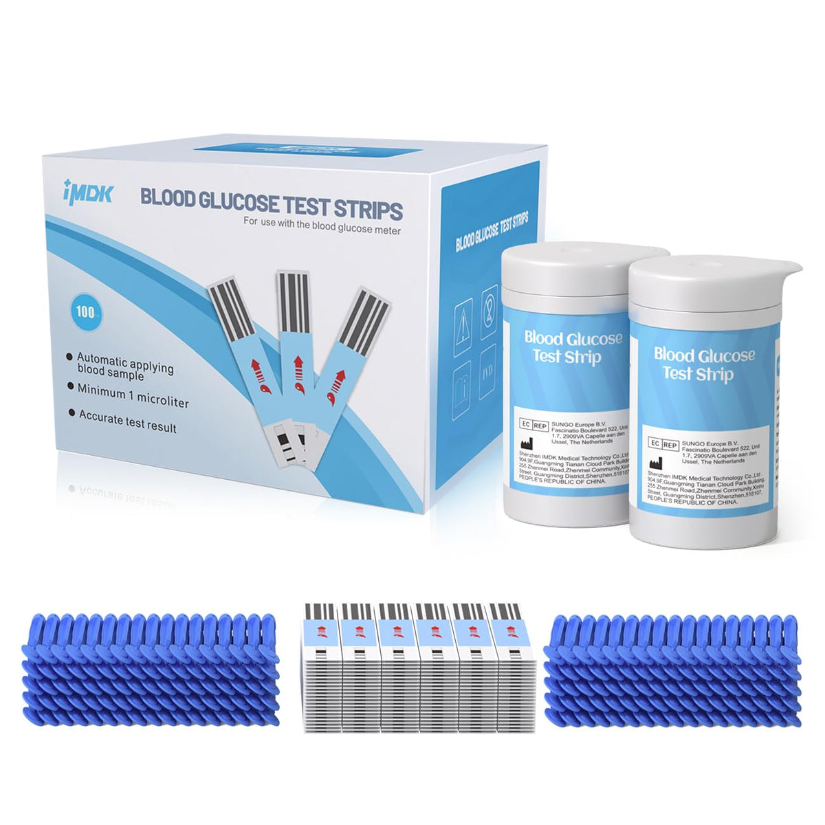 Blood Glucose Test Strips 100 Count K46618