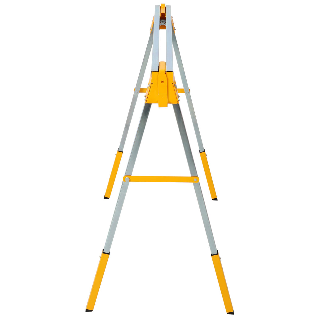 Adjustable Folding Steel Sawhorse 2-Pack 1000 lbs Capacity C511474