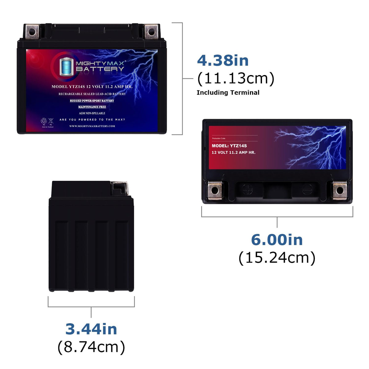 12V 11.2Ah Battery W474