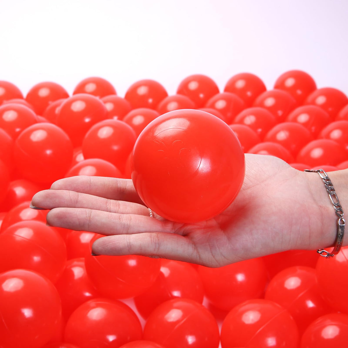 2.75 Inch Crush Proof Plastic Ball Pit Balls Pack of 50 A11144