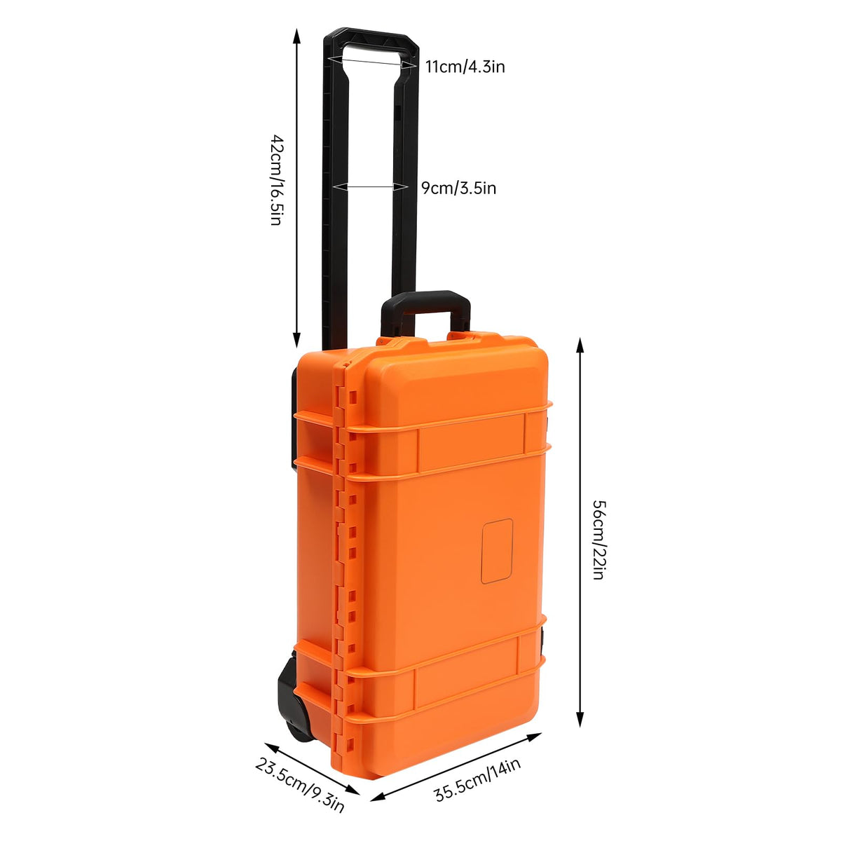 IP67 Waterproof Hard Camera Case 22x14x9 Inch F99696
