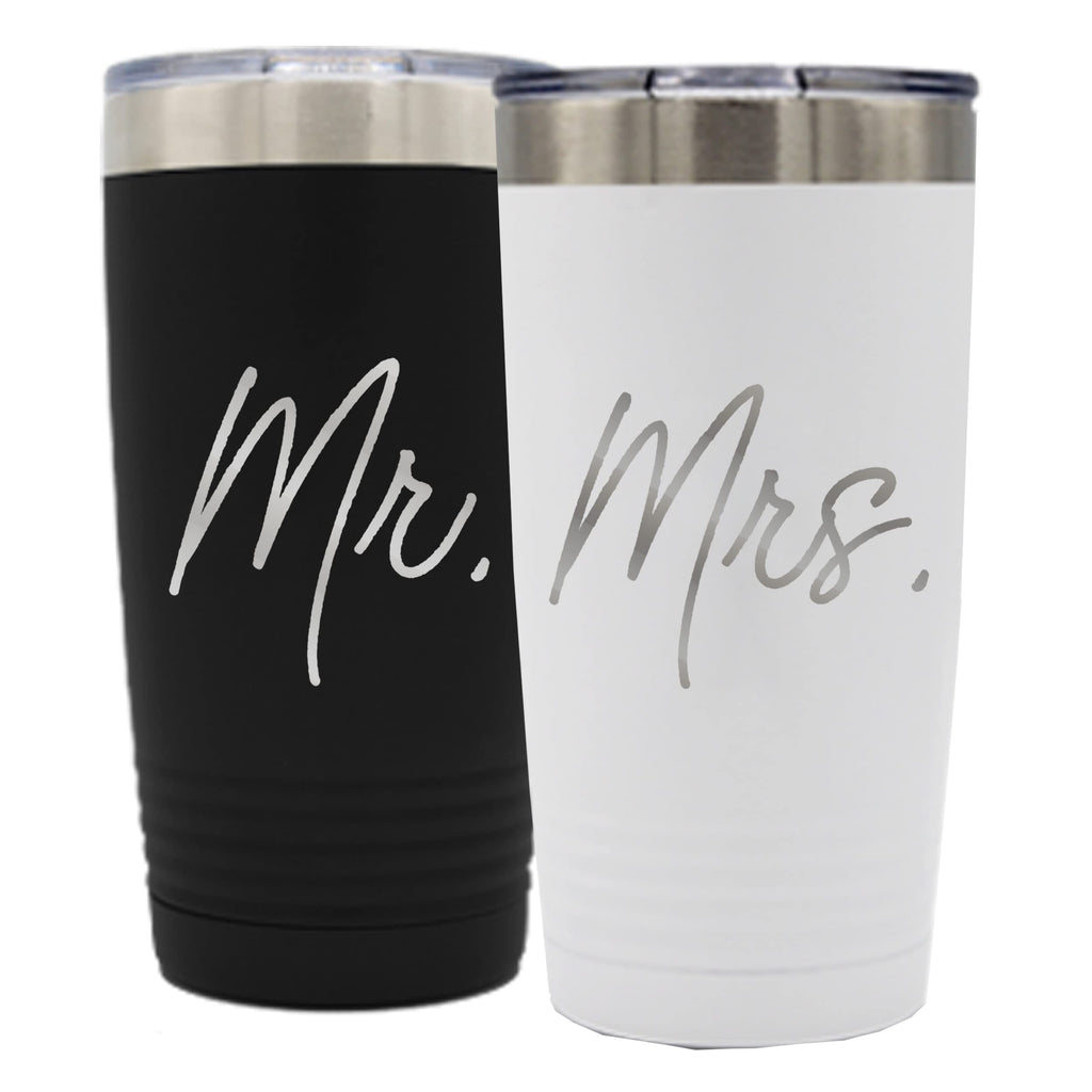 Set of 2 Stainless Steel Double Wall Vacuum Insulated Travel Tumbler Z49414