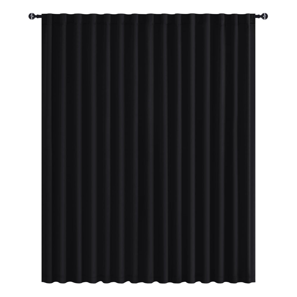 Blackout Room Divider Curtain 120 x 96 Inches Black T47070