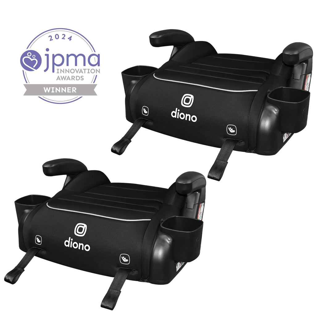 Black Backless Booster, Pack of 2 C11604