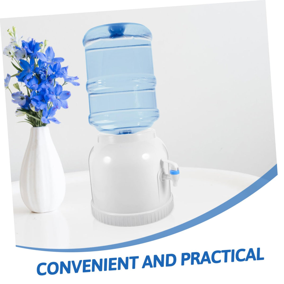 Countertop Water Dispenser White Plastic I306459