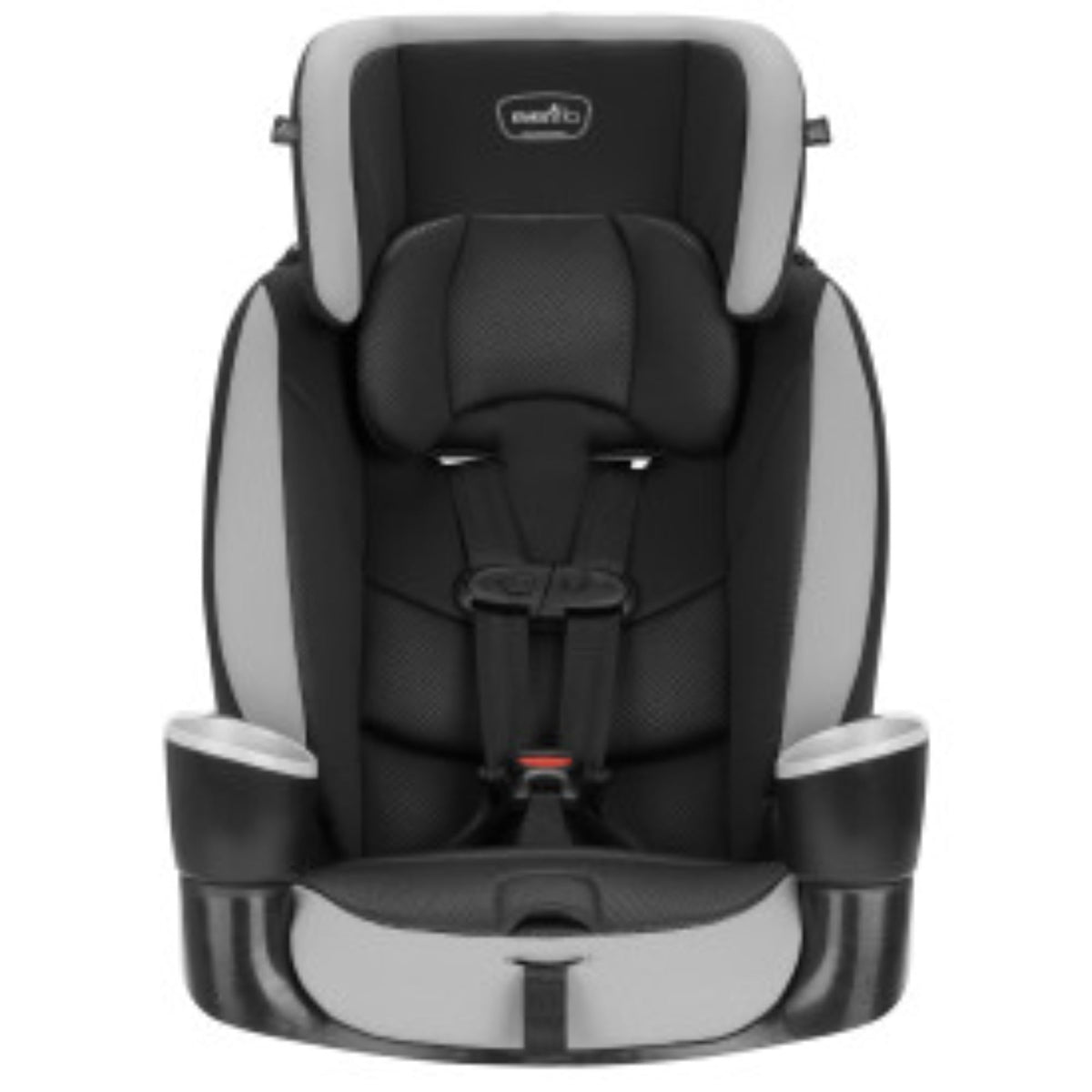 High-Back Booster Car Seat with Harness, 22 to 110lbs, Granite Gray W275