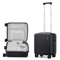 16 Inch Underseat Hard Shell Carry On Luggage with TSA Lock O618