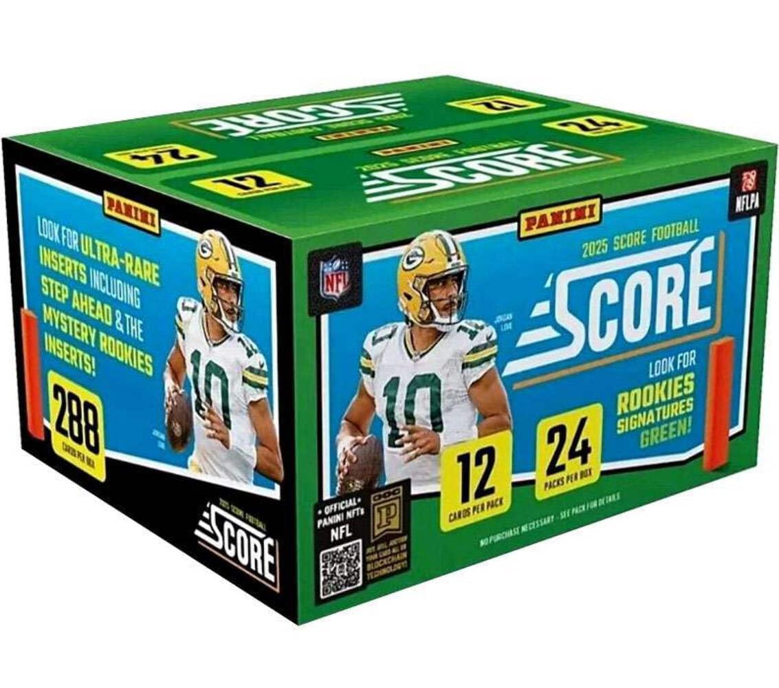 2025 Score Football NFL Retail Box I896279