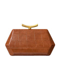 Crocodile Embossed PU Leather Clutch Bag P4300