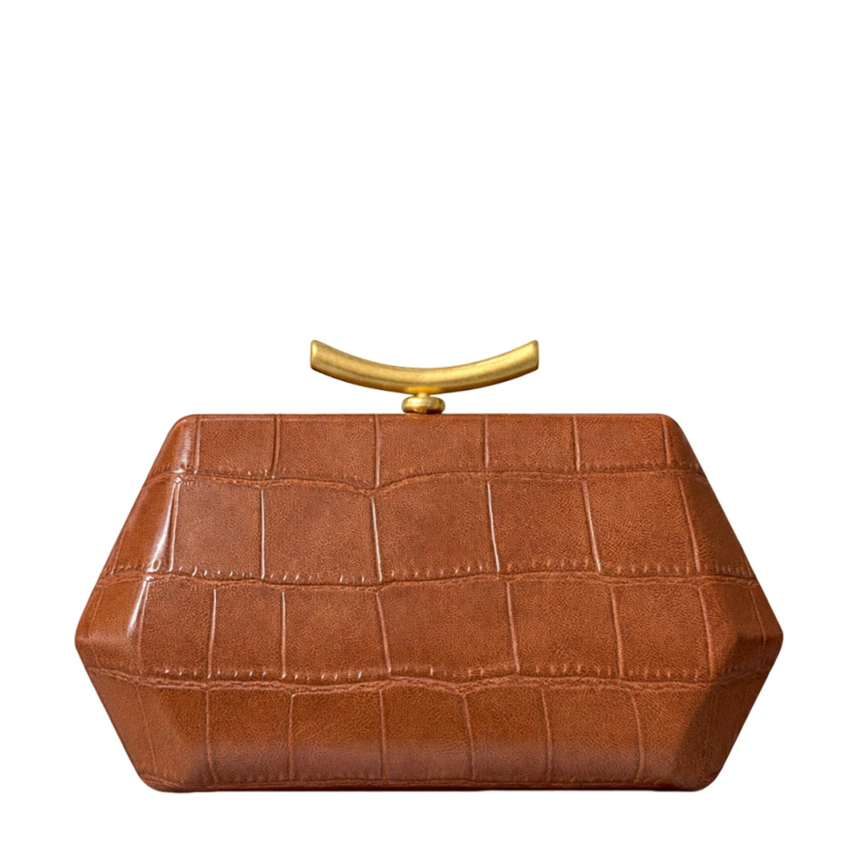 Crocodile Embossed PU Leather Clutch Bag P4300