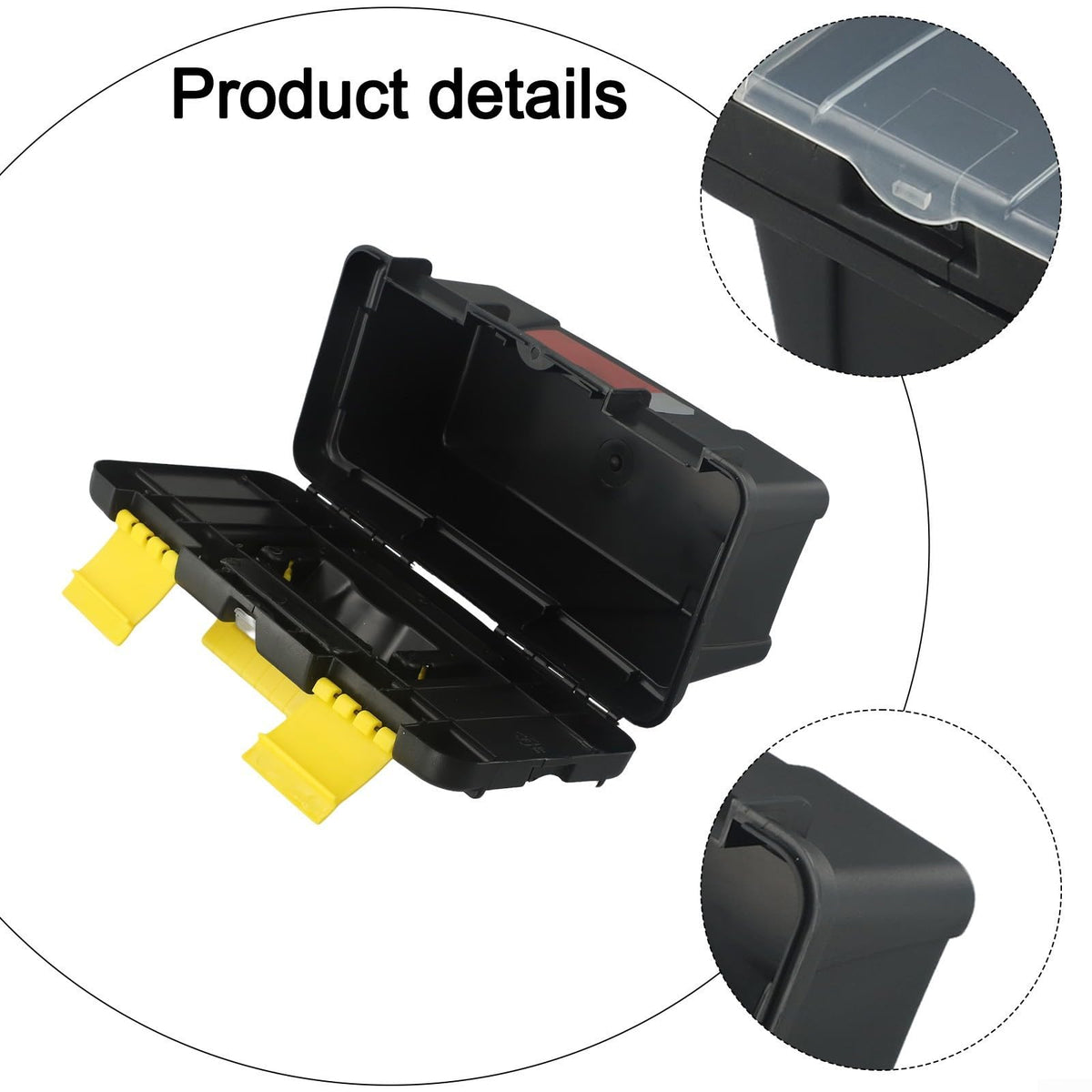 10-Inch Two-Layer Plastic Storage Box J172471