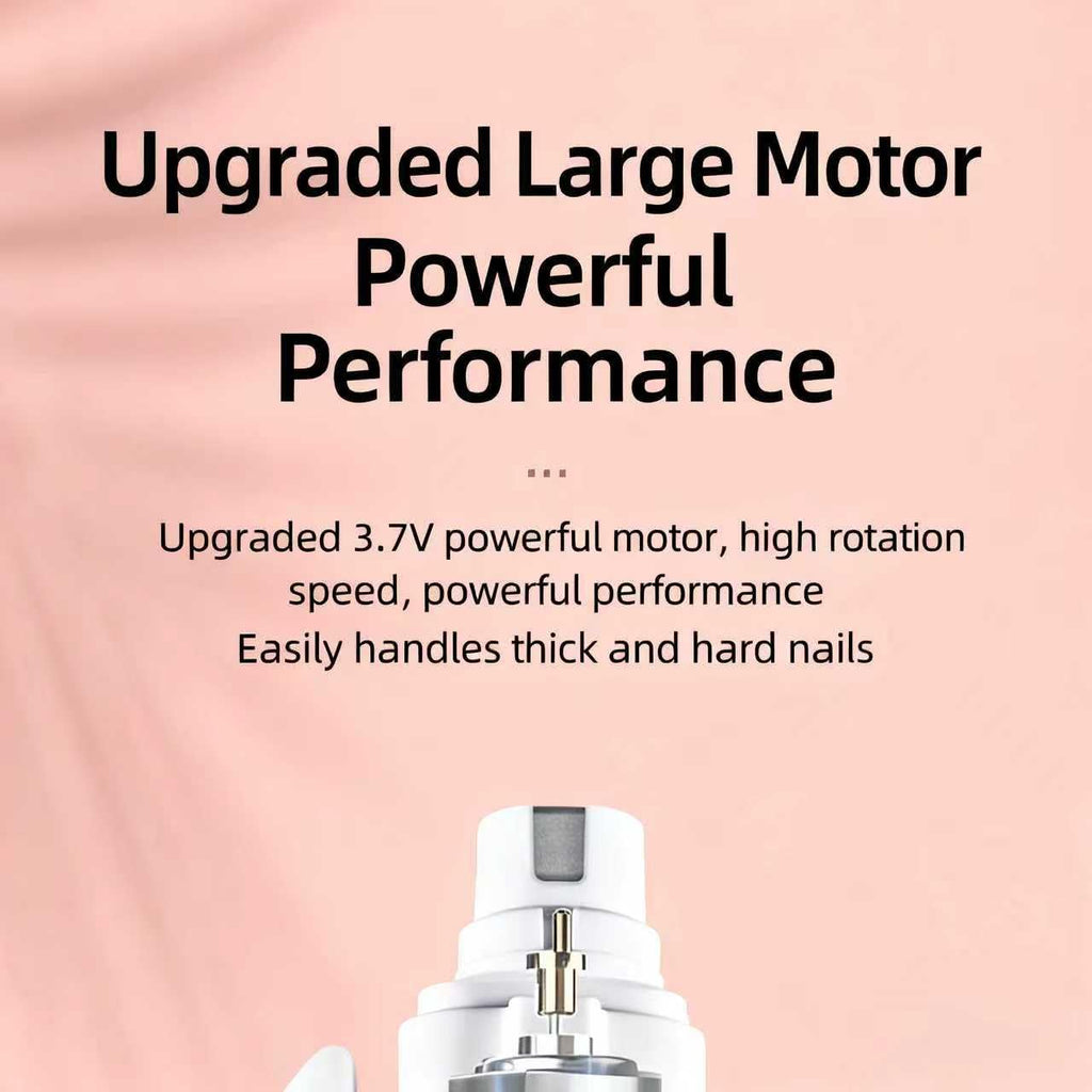2-in-1 Dog Cat Nail Clipper Grinder with LED Light B681223