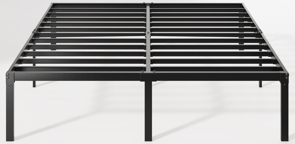 Queen 14 inch Metal Bed Frame with Storage Space K21617