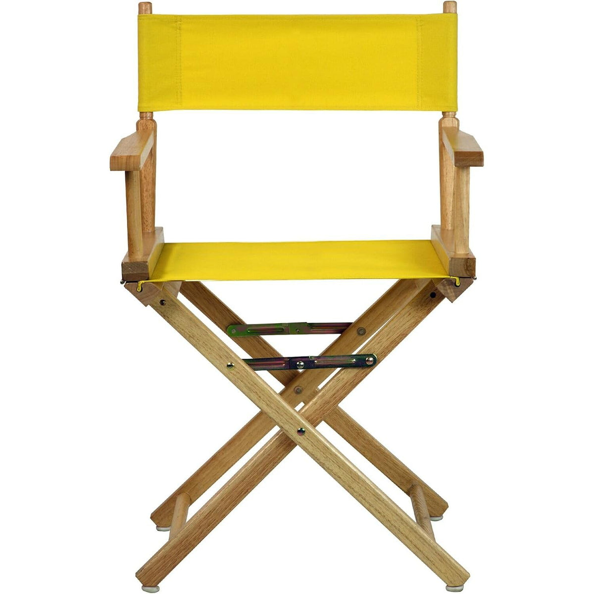 Antique 18" Solid Wood Folding Chair with Armrests E782638