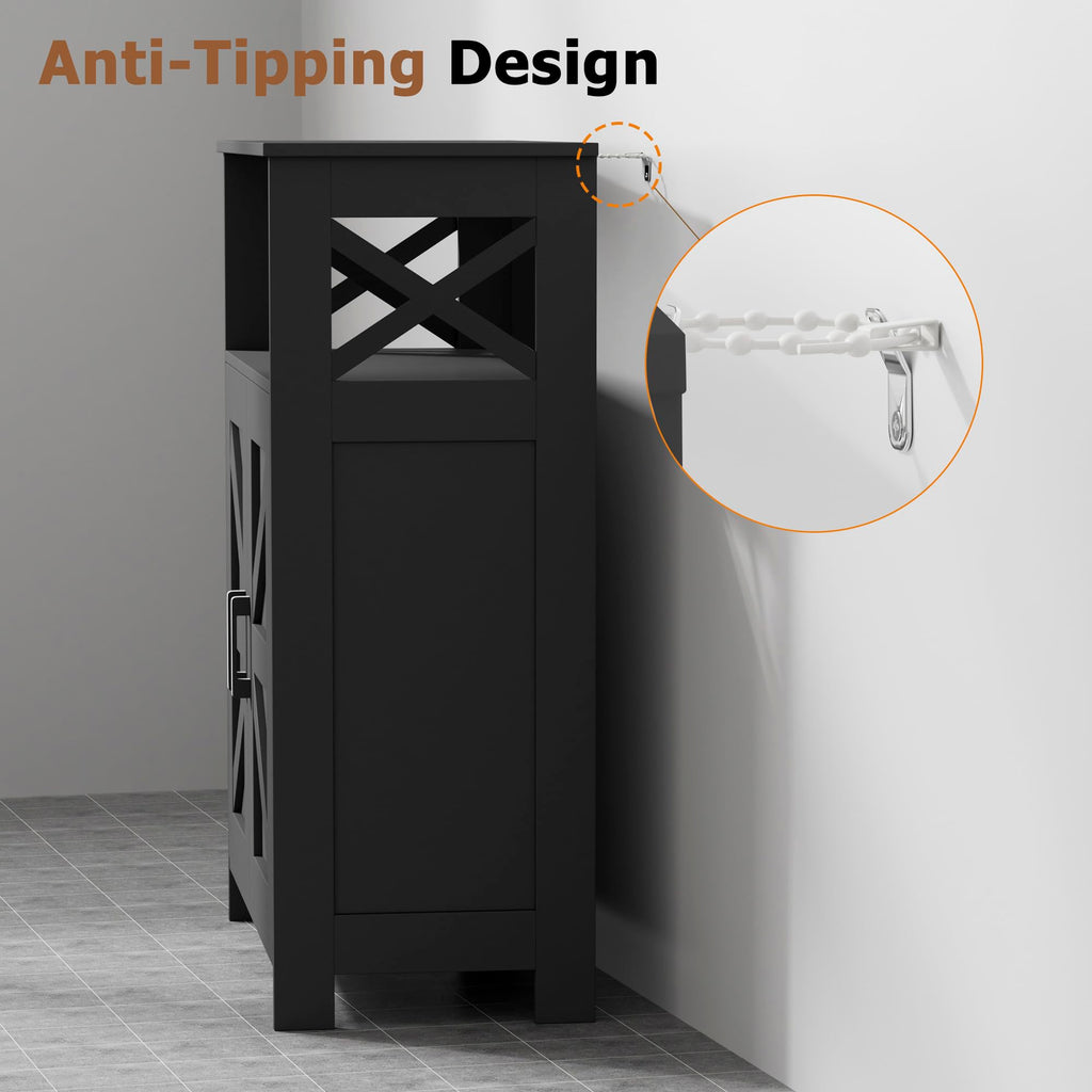 Bathroom Storage Cabinet with Doors U4609