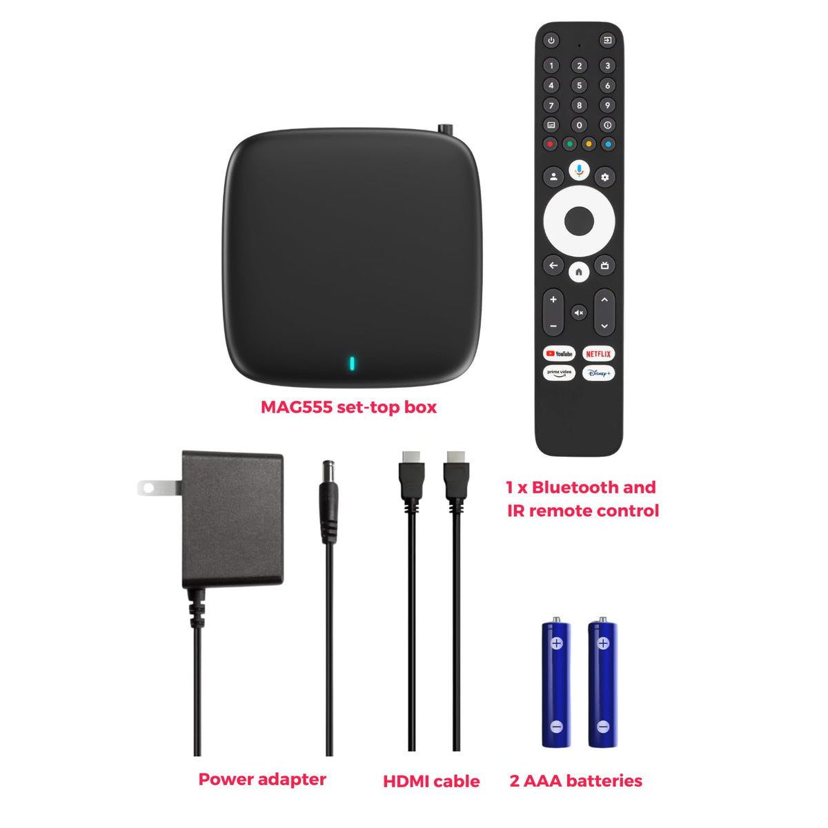 4K Streaming Media Player with Voice-Control Remote R34235