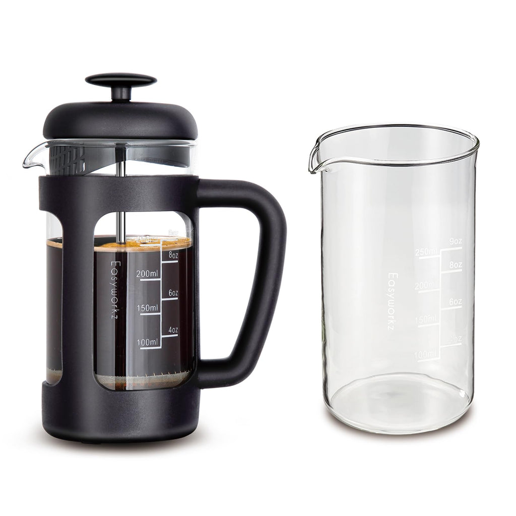 12 oz Borosilicate Glass French Press K2531