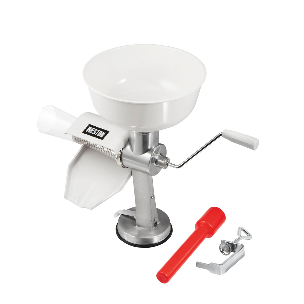 Food Strainer and Sauce Maker White D177