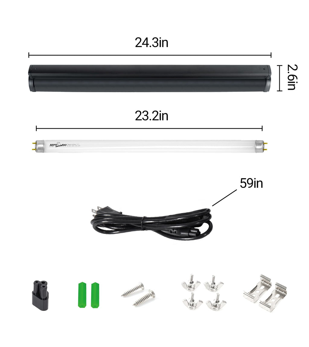 18W Reptile Lighting Combo Kit 24inch N2531