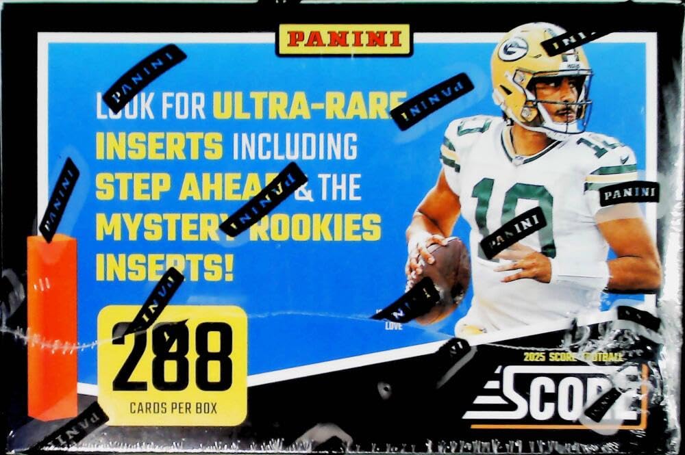 2025 Score NFL Football Retail Box 24 Packs P908