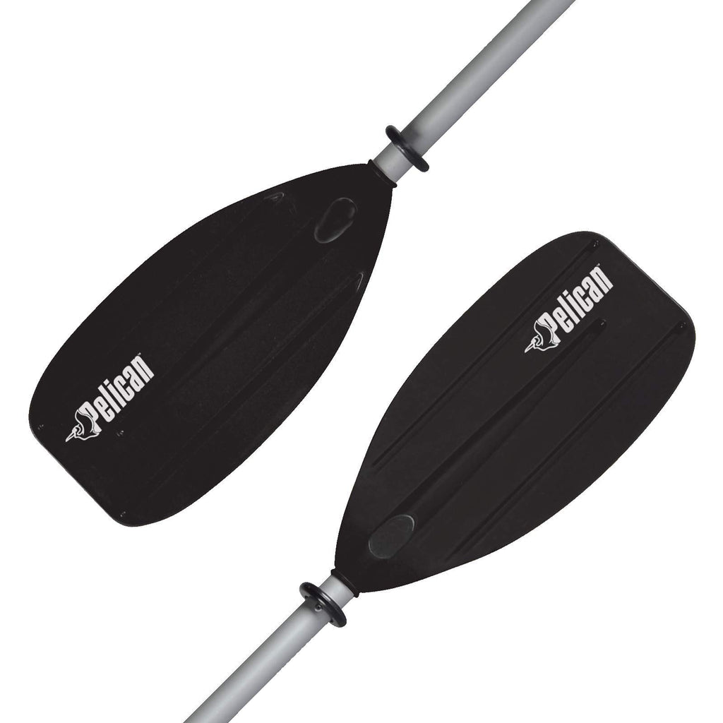Kid Kayak Paddle 2 Piece Aluminum Polypropylene 72 in Black N25083
