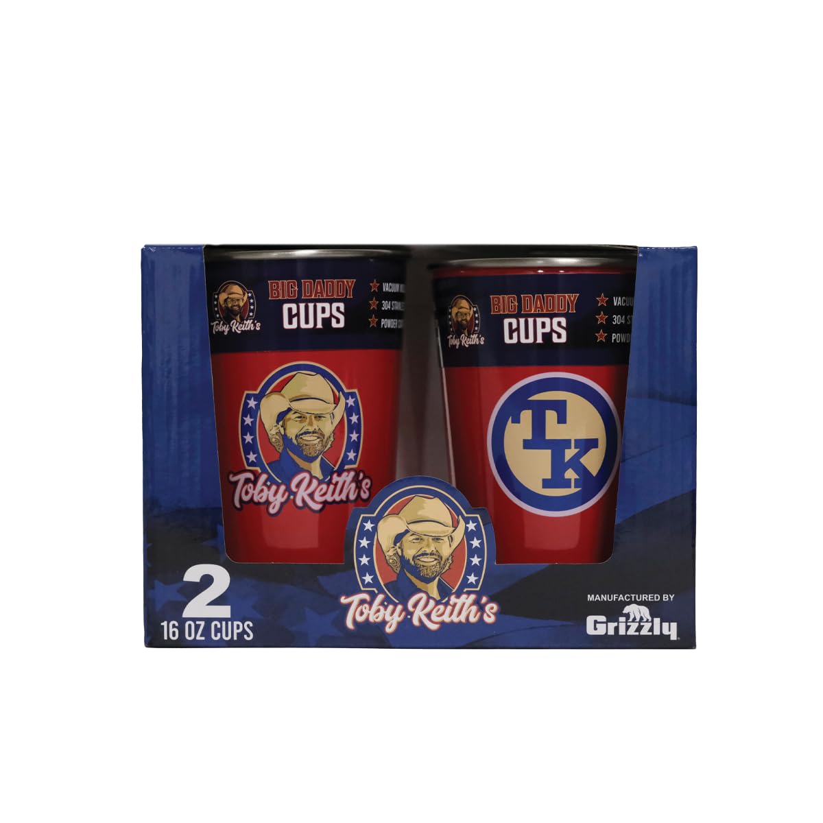 16 oz Cup 2-Pack Red I18496