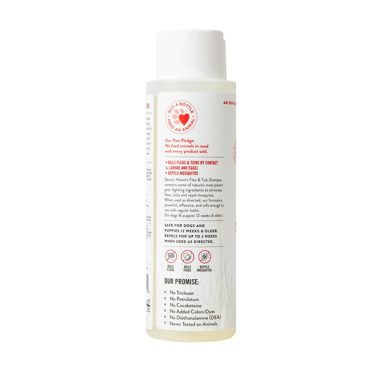 Natural Flea and Tick Dog Shampoo 16 oz K161520