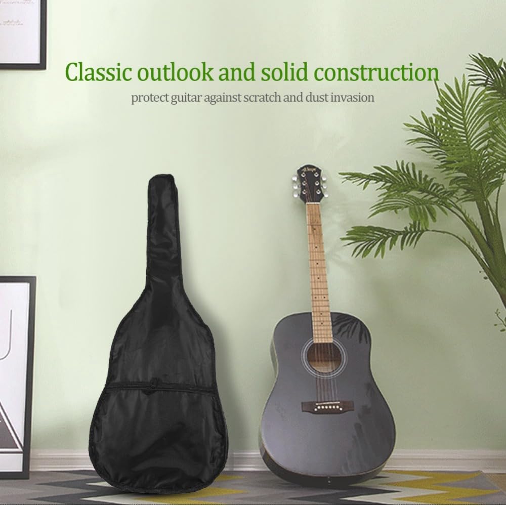 38 Inch Oxford Cloth Water Resistant Acoustic Guitar Gig Bag P74568