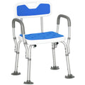 Padded Shower Chair with Arms and Back W752