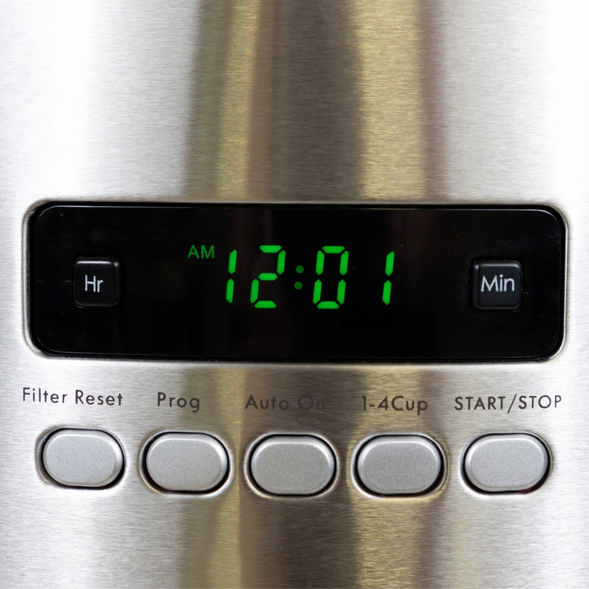 Programmable Drip Coffee Maker with Glass Pot, 12 Cup Black P6219