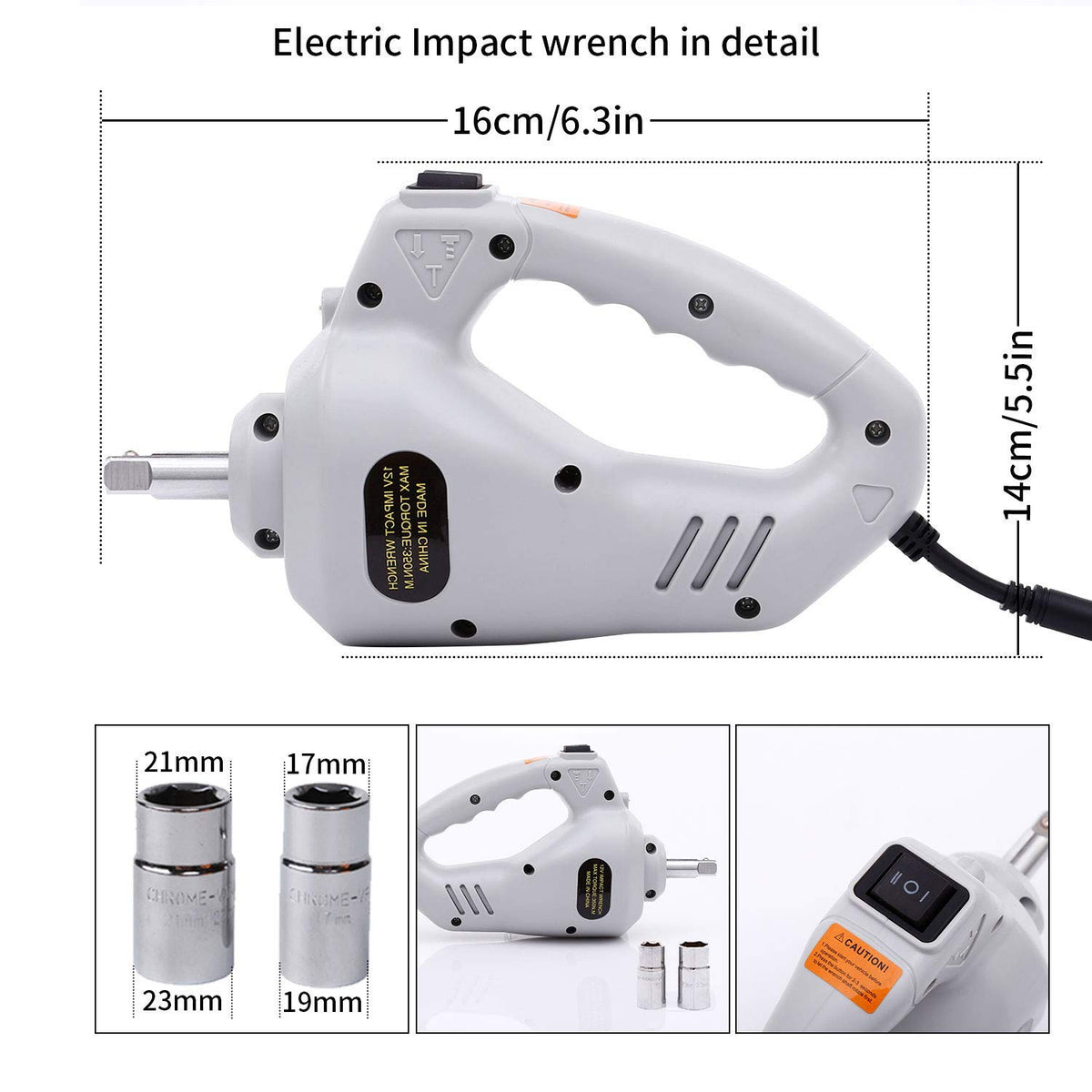 Electric Car Jack 3 Ton 12V Scissor Jack with Impact Wrench Z1960