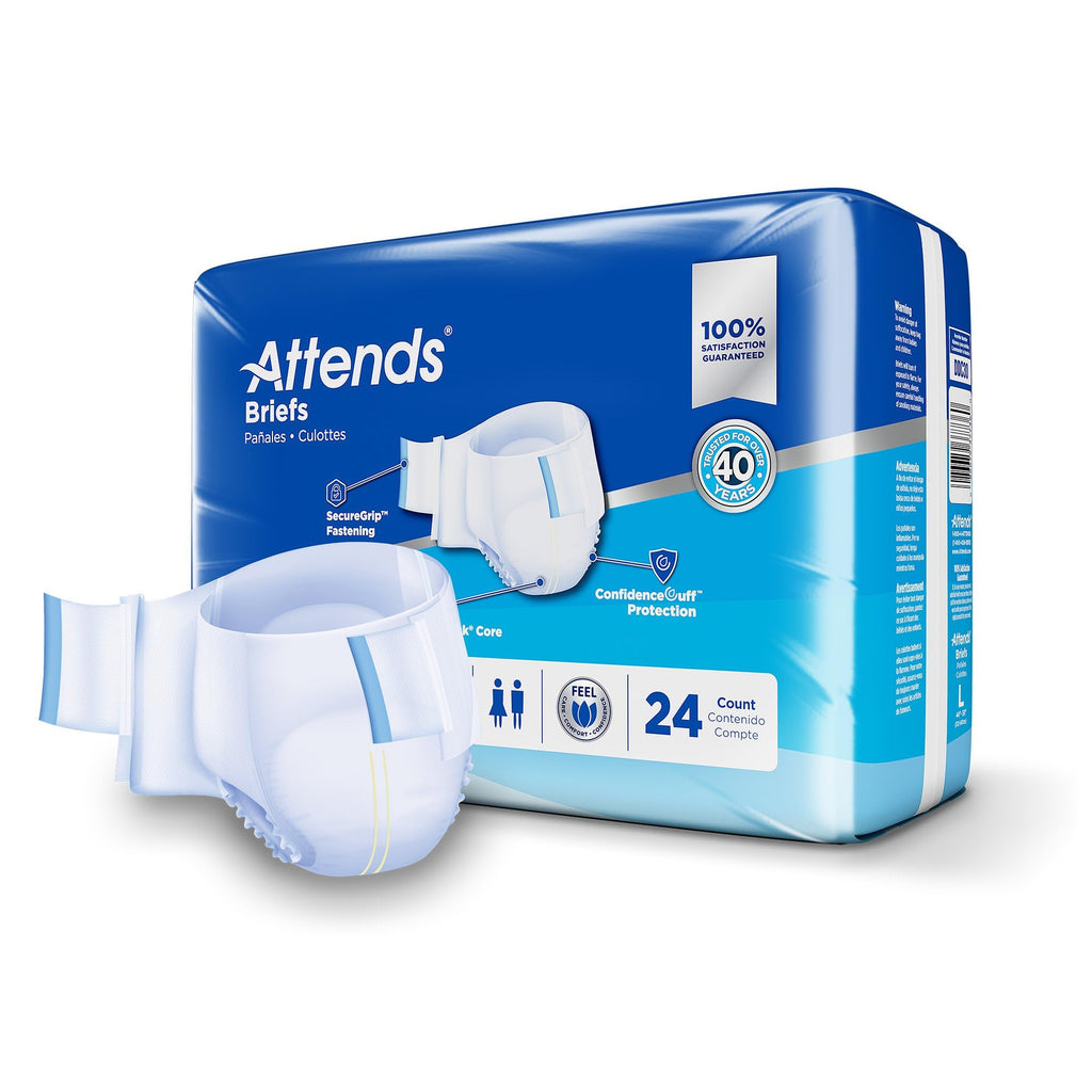 Large Ultimate Absorbency Adult Incontinence Briefs 72ct W494171