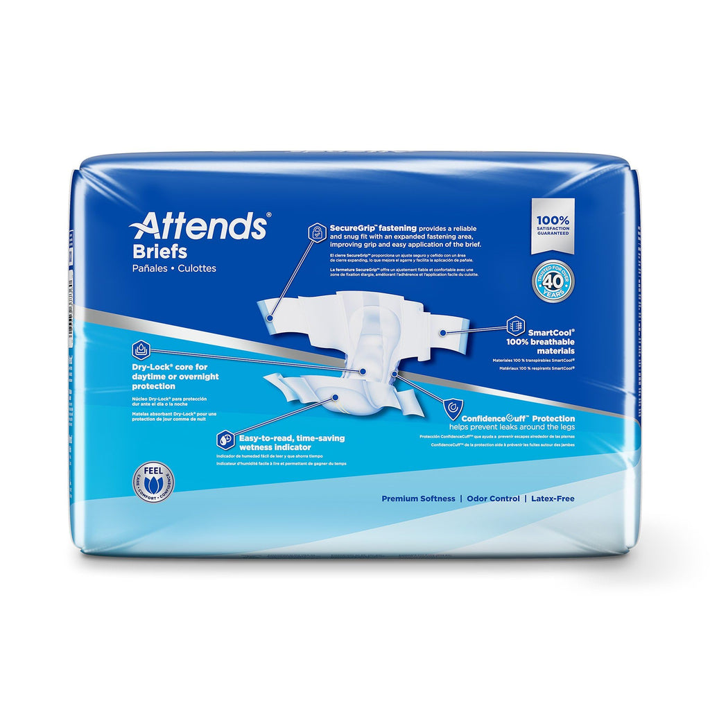 Large Ultimate Absorbency Adult Incontinence Briefs 72ct W494171