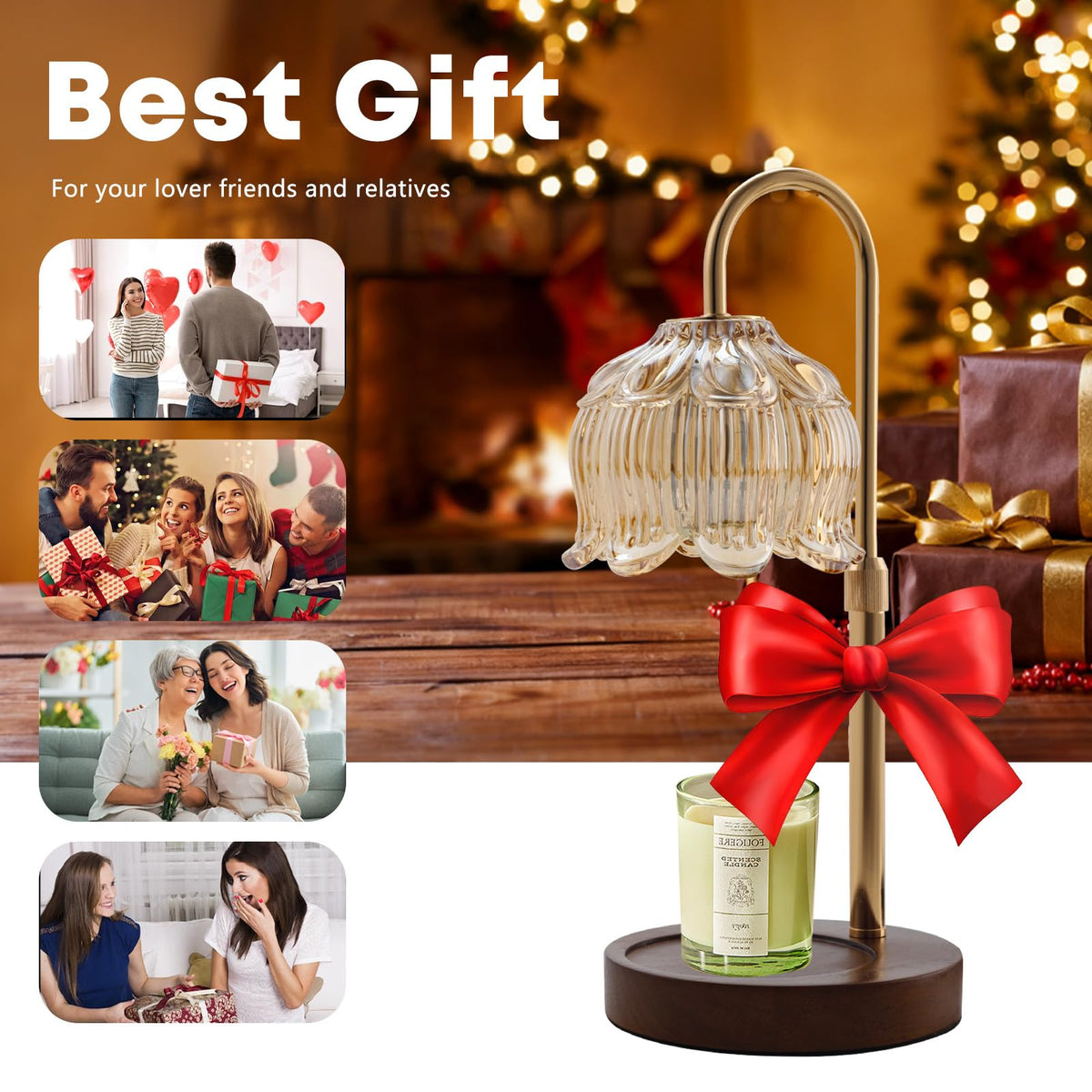 Candle Warmer Lamp with 2 Bulbs K149010
