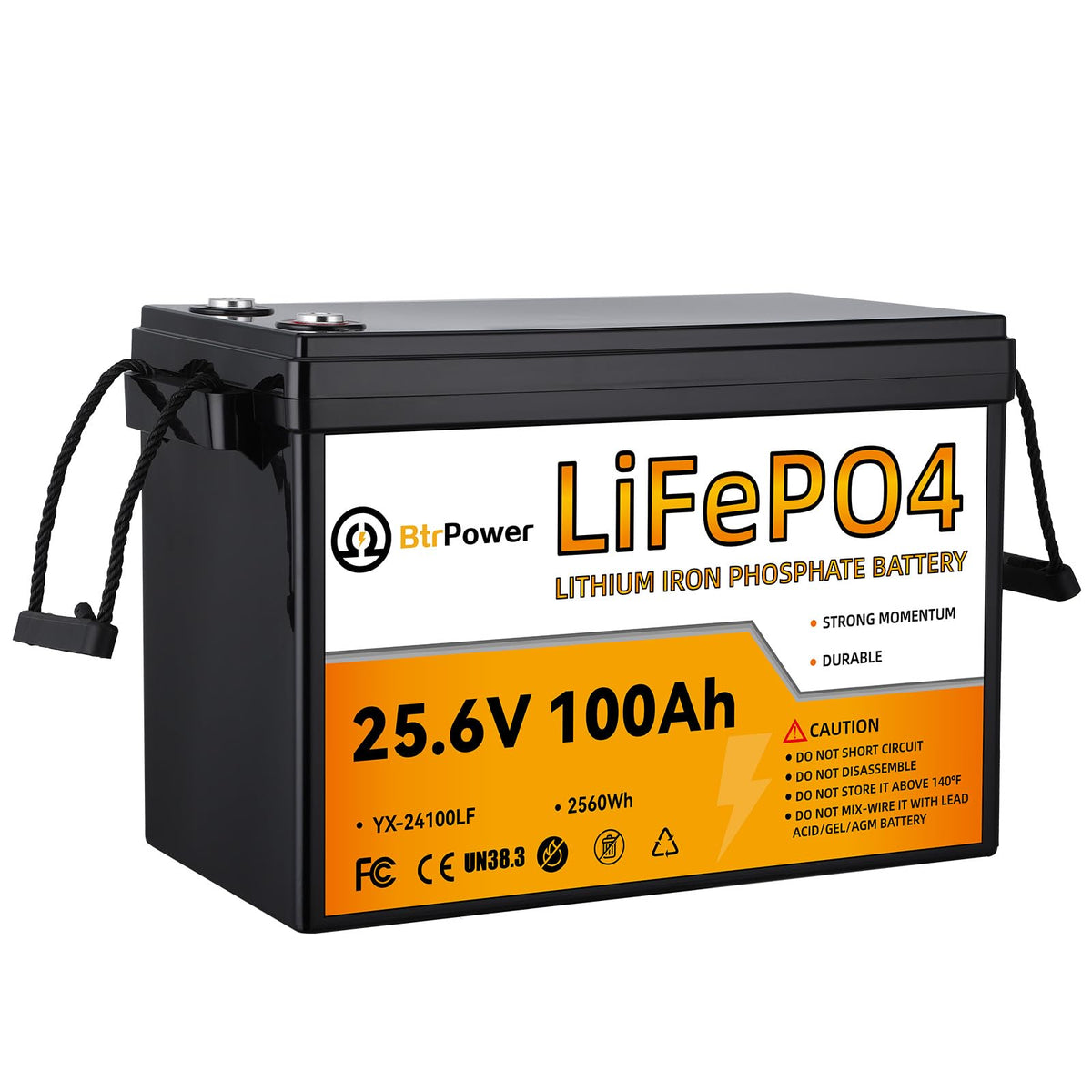 24V 100Ah LiFePO4 Deep Cycle Lithium Battery R904779