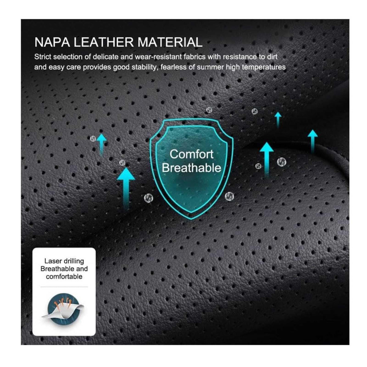 Wedge Shaped Memory Foam Car Seat Cushion Q931