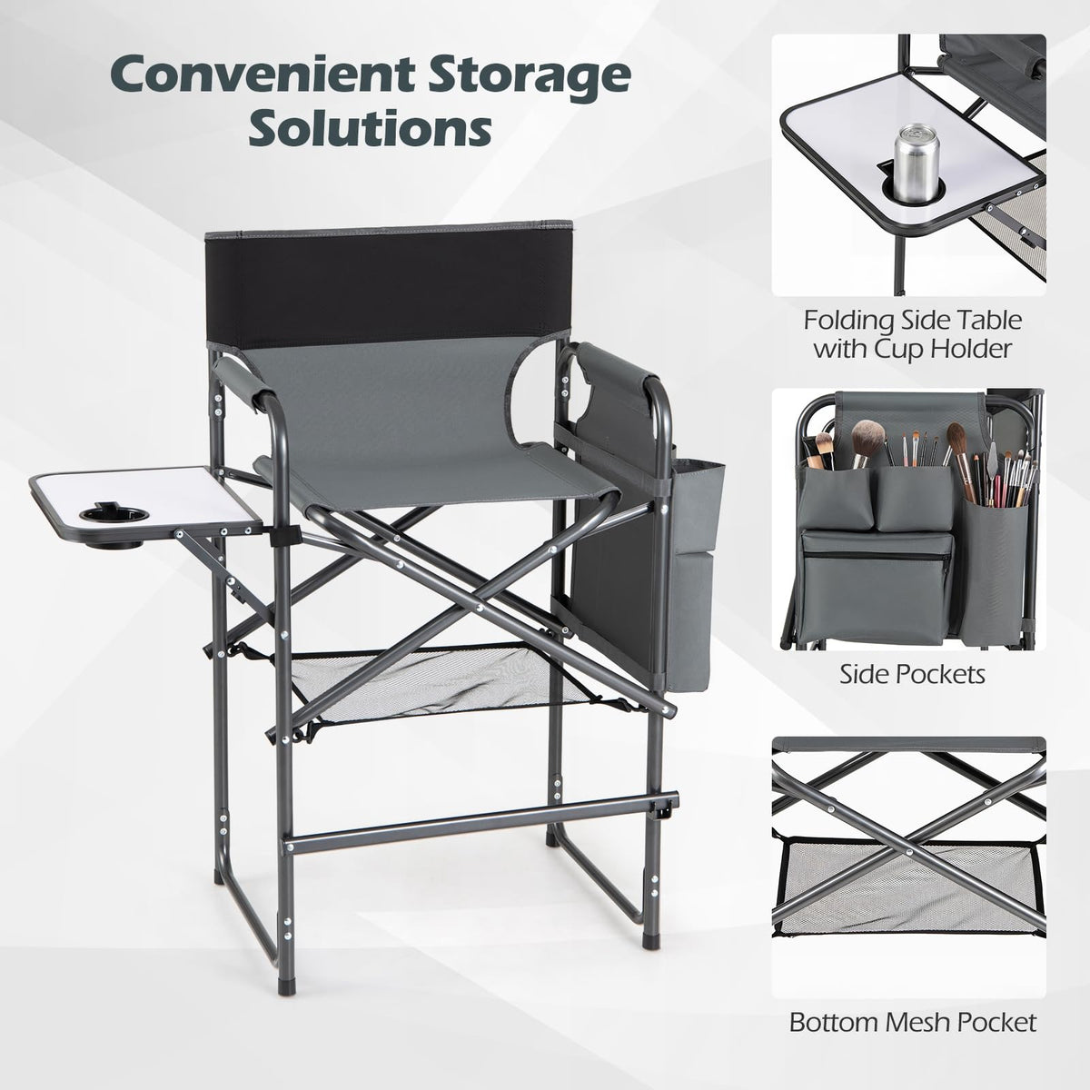 Folding Tall Director Chair D369998