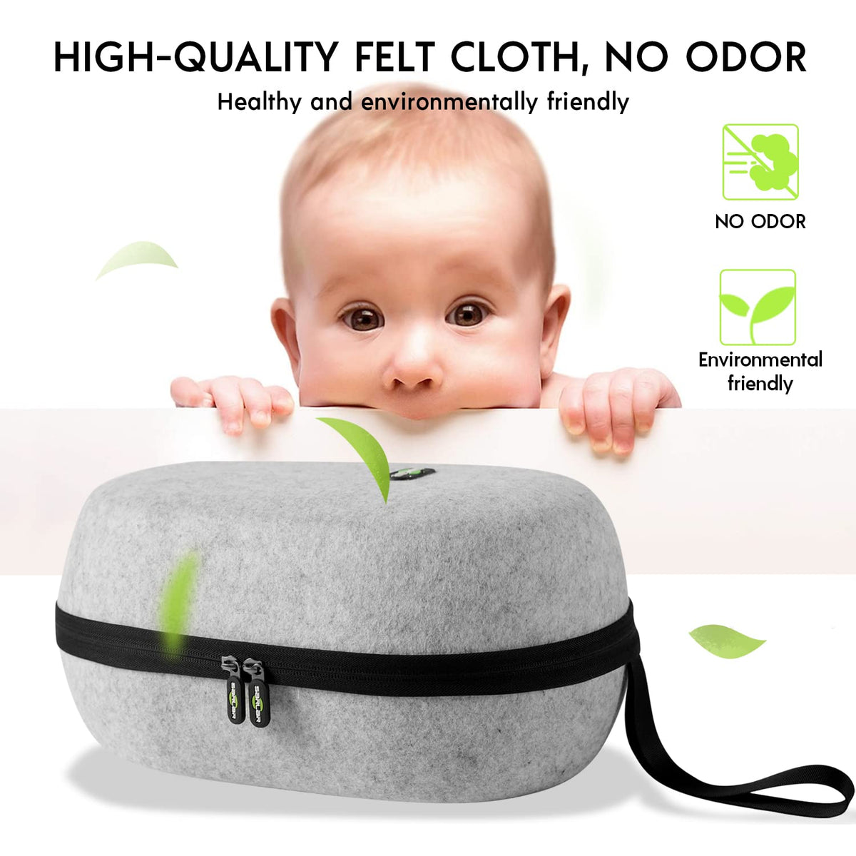 Hard Carrying Case for Gaming Headset and Touch Controllers V3109