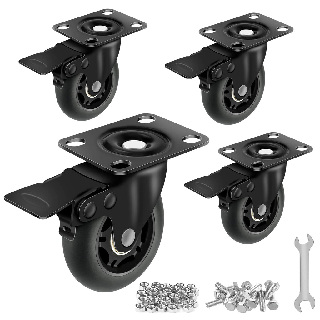 3” Lock Casters Set of 4 Heavy Duty I272390