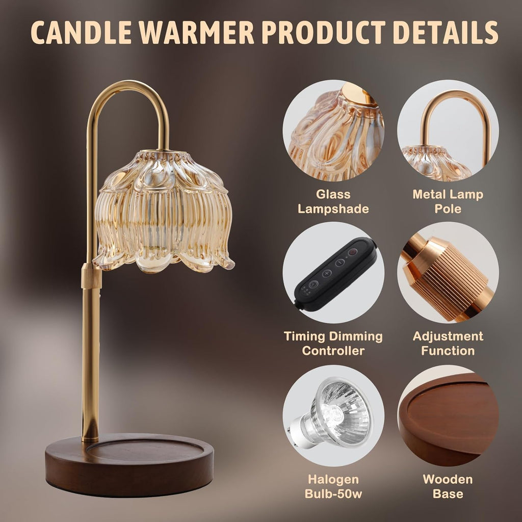 Candle Warmer Lamp with 2 Bulbs K149010